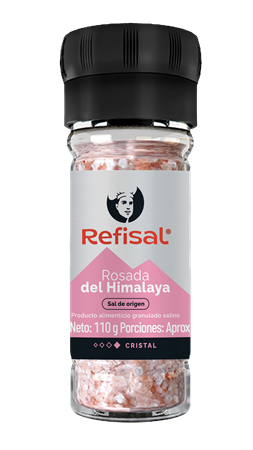 Sal Rosada Himalaya Cristales Salero Molino 110g