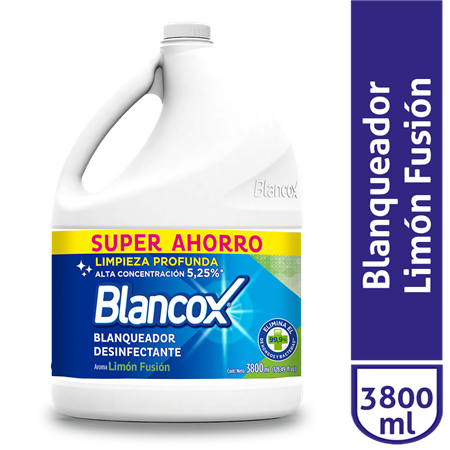 Blanqueador Limón Botella 3.8L