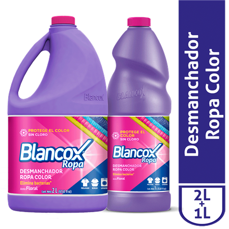 Oferta Desmanchador Ropa Color 2L + Ropa Color 1L