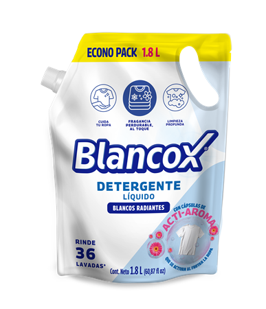 Detergente Líquido Ropa Blanca Doypack 1.8L