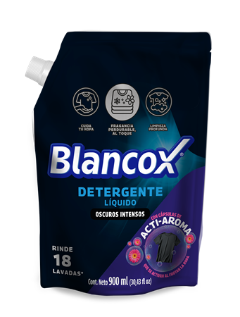 Detergente Líquido Ropa Oscura Doypack 900mL
