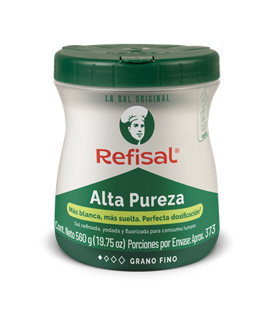 Sal Alta Pureza Salero 560g